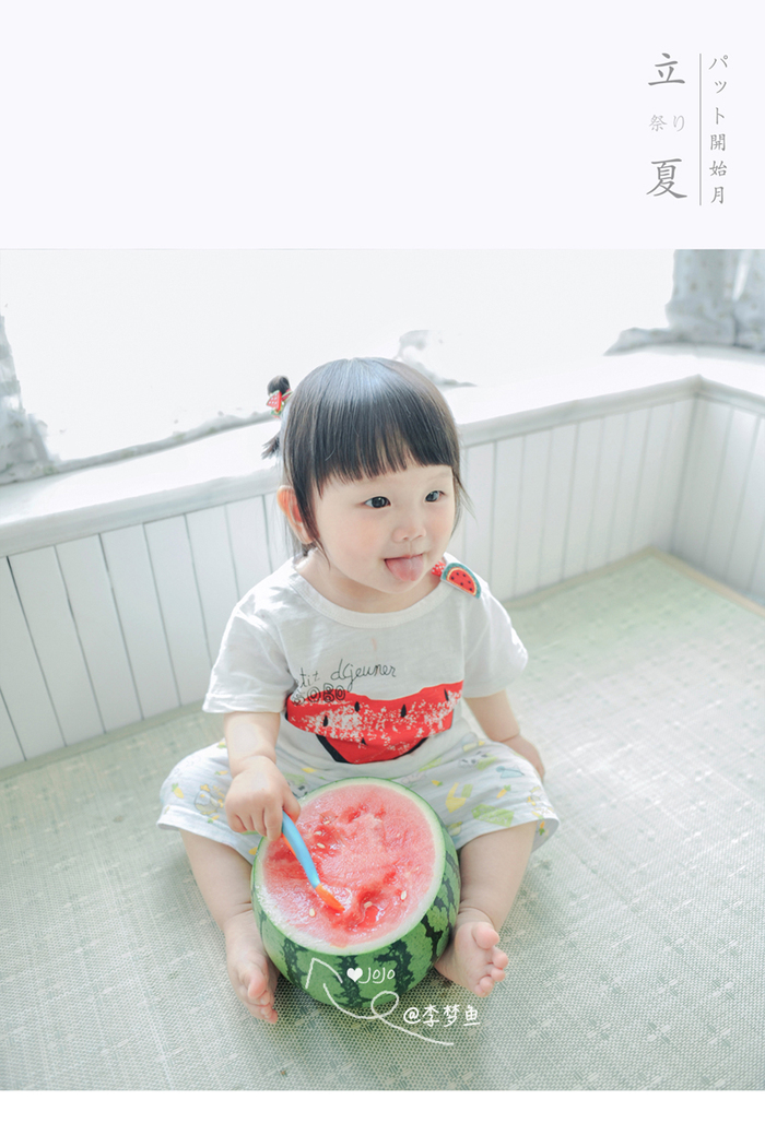 儿童拍照日常主题的拍照